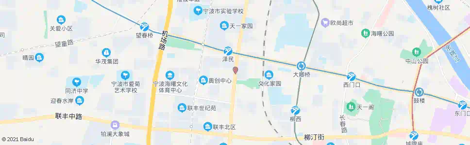 宁波白云庄_公交站地图_宁波公交_妙搜公交查询2025