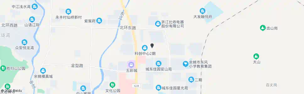 宁波余姚科创中心_公交站地图_宁波公交_妙搜公交查询2025
