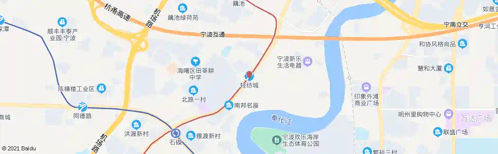 宁波轻纺城站_公交站地图_宁波公交_妙搜公交查询2025