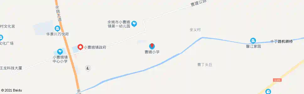 宁波曹娥小学_公交站地图_宁波公交_妙搜公交查询2025