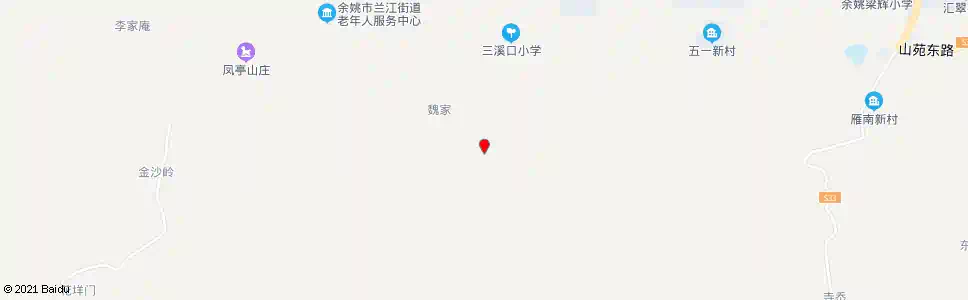 宁波三溪口南_公交站地图_宁波公交_妙搜公交查询2025