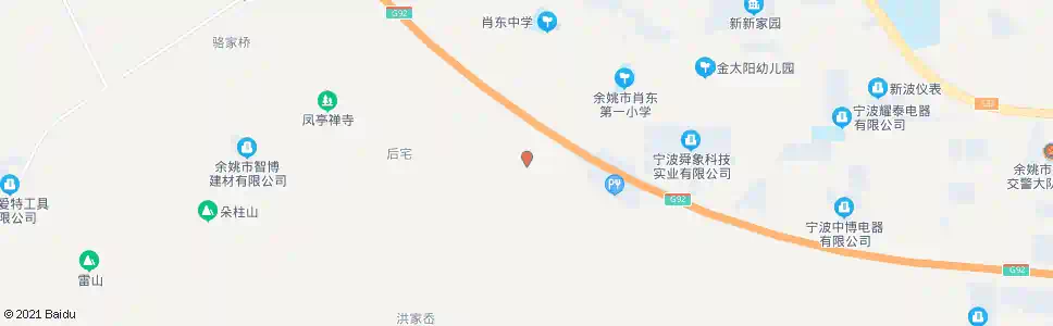 宁波凤亭村委_公交站地图_宁波公交_妙搜公交查询2025