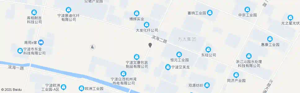 宁波川浪工业_公交站地图_宁波公交_妙搜公交查询2025
