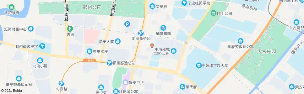 宁波南裕小区西_公交站地图_宁波公交_妙搜公交查询2025