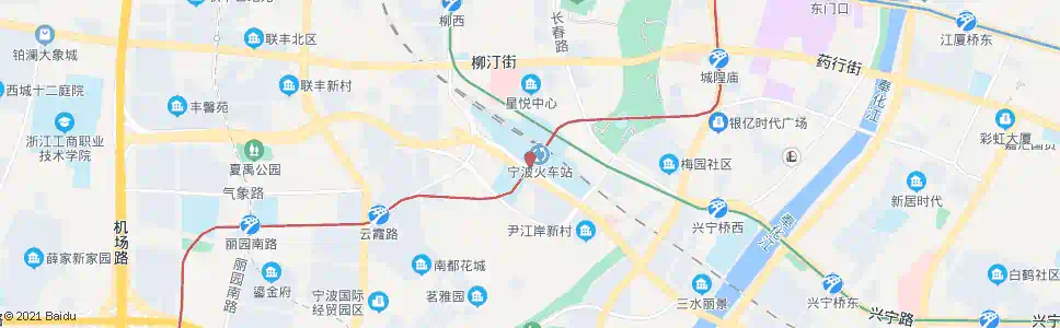 宁波浮林庙_公交站地图_宁波公交_妙搜公交查询2025