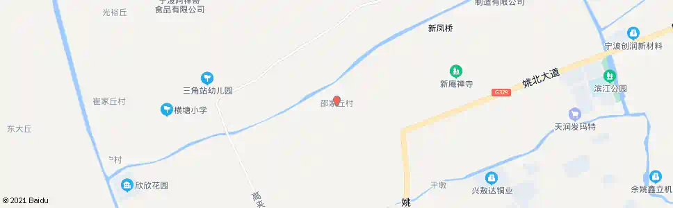 宁波邵家丘_公交站地图_宁波公交_妙搜公交查询2025
