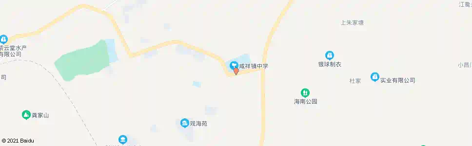 宁波咸祥镇中小学_公交站地图_宁波公交_妙搜公交查询2025