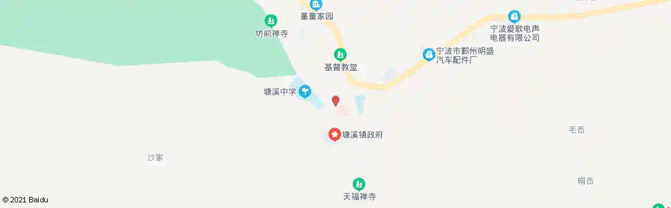 宁波塘溪卫生院_公交站地图_宁波公交_妙搜公交查询2025