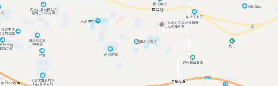 宁波柴桥老站_公交站地图_宁波公交_妙搜公交查询2025