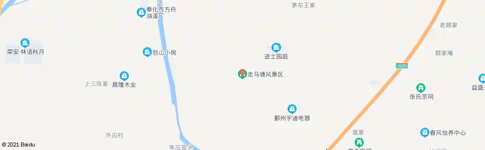 宁波走马塘景区_公交站地图_宁波公交_妙搜公交查询2025
