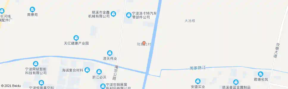 宁波陆家灶_公交站地图_宁波公交_妙搜公交查询2025
