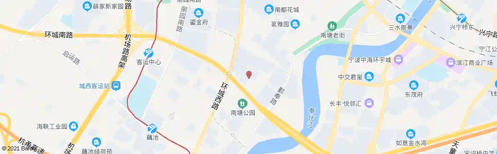 宁波南苑新村_公交站地图_宁波公交_妙搜公交查询2025