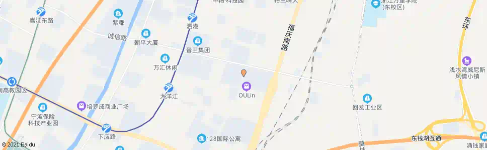 宁波启明路诚信路口_公交站地图_宁波公交_妙搜公交查询2025