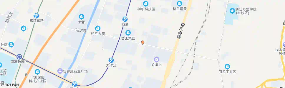 宁波园区管委会_公交站地图_宁波公交_妙搜公交查询2025