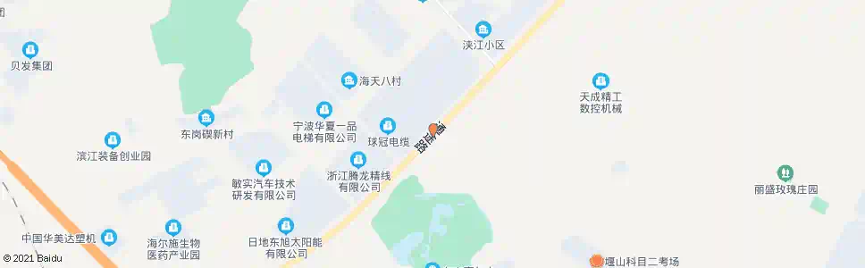 宁波堰山_公交站地图_宁波公交_妙搜公交查询2025