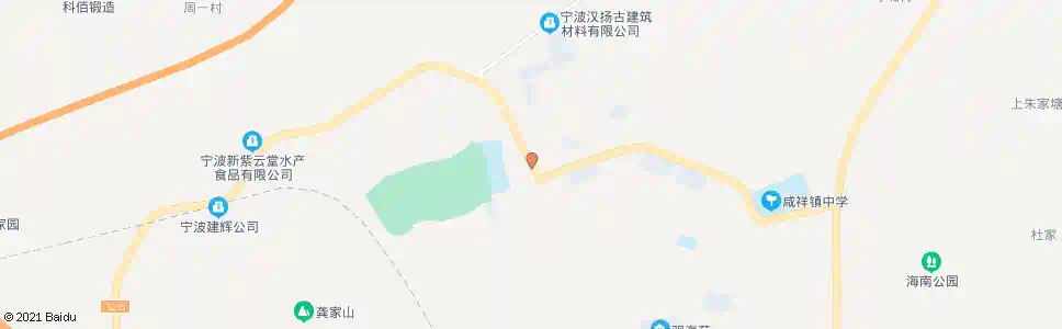 宁波咸祥新街_公交站地图_宁波公交_妙搜公交查询2025