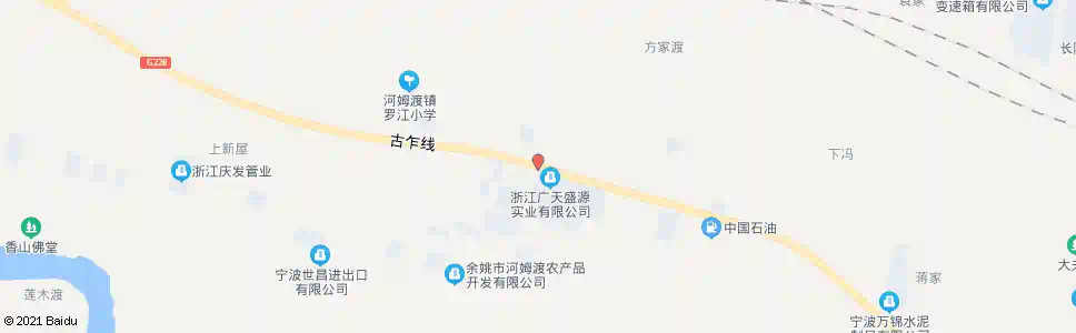 宁波罗江工业园区_公交站地图_宁波公交_妙搜公交查询2025