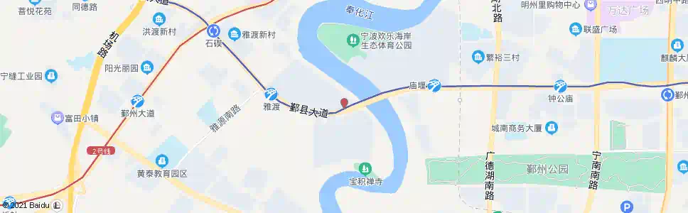 宁波雅戈尔集团_公交站地图_宁波公交_妙搜公交查询2025