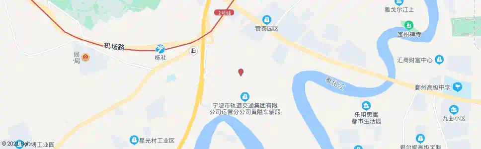 宁波黄隘村_公交站地图_宁波公交_妙搜公交查询2025