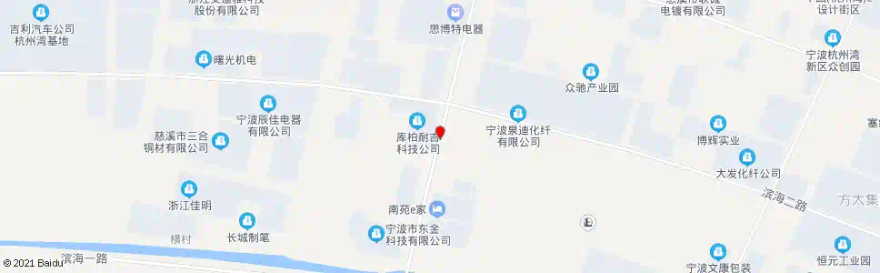 宁波耐吉东_公交站地图_宁波公交_妙搜公交查询2025
