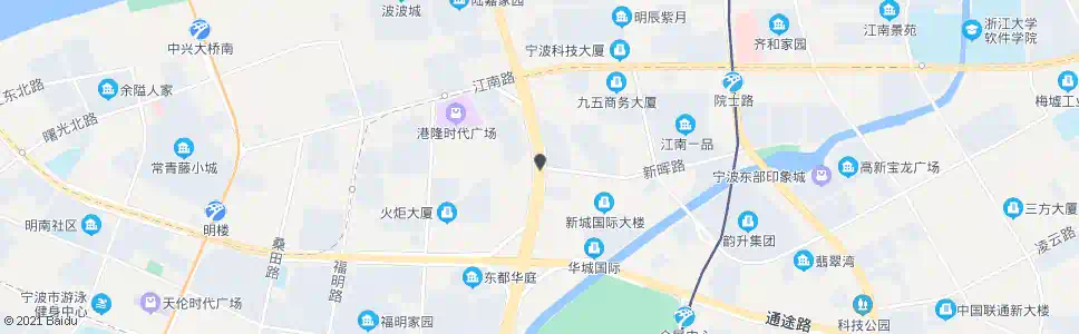 宁波世纪大道明珠路口_公交站地图_宁波公交_妙搜公交查询2025