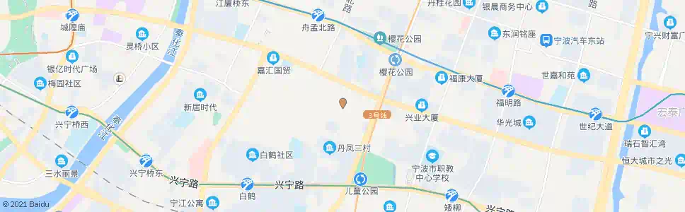 宁波朱雀社区_公交站地图_宁波公交_妙搜公交查询2025