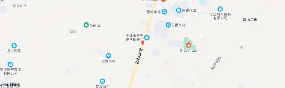 宁波觉渡_公交站地图_宁波公交_妙搜公交查询2025