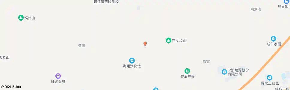 宁波芝山村_公交站地图_宁波公交_妙搜公交查询2025