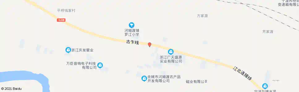 宁波罗江_公交站地图_宁波公交_妙搜公交查询2025