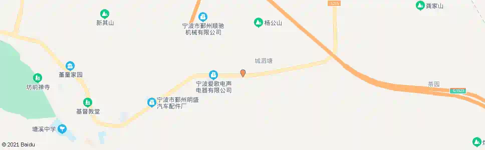 宁波城泗塘_公交站地图_宁波公交_妙搜公交查询2025