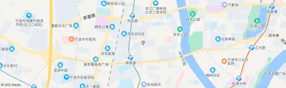 宁波繁景花园_公交站地图_宁波公交_妙搜公交查询2025