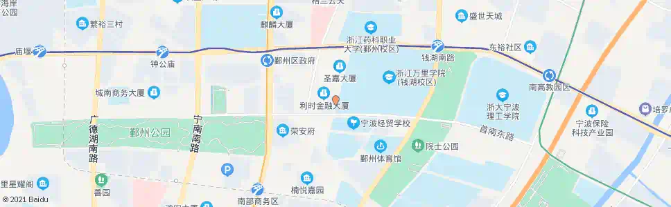 宁波学士路首南路口_公交站地图_宁波公交_妙搜公交查询2025