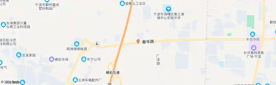 宁波桃源村_公交站地图_宁波公交_妙搜公交查询2025