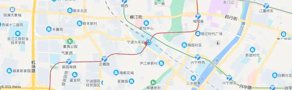 宁波水街_公交站地图_宁波公交_妙搜公交查询2025
