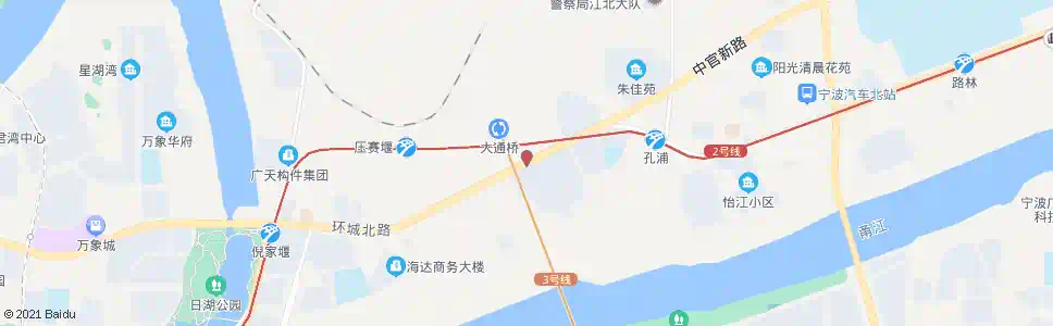 宁波红梅新村_公交站地图_宁波公交_妙搜公交查询2025