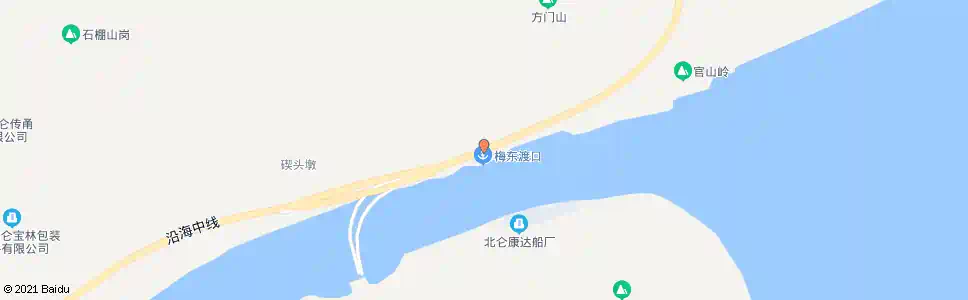 宁波梅东渡口_公交站地图_宁波公交_妙搜公交查询2025