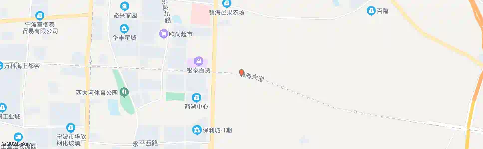 宁波镇海大道尚志路口_公交站地图_宁波公交_妙搜公交查询2025