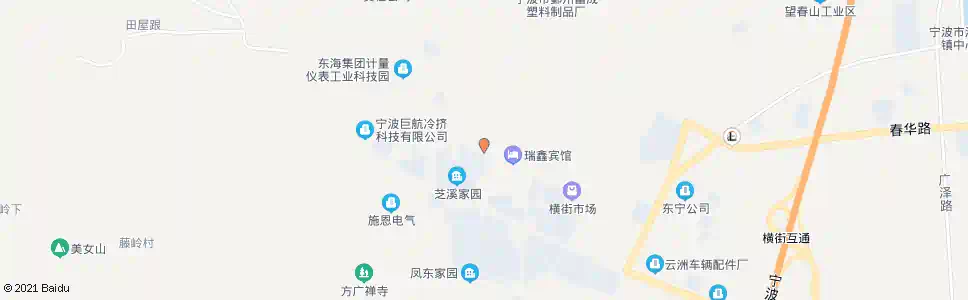 宁波凤美新村_公交站地图_宁波公交_妙搜公交查询2025