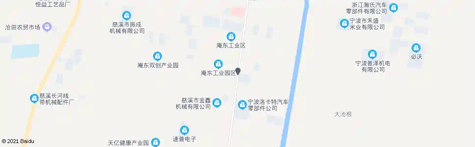 宁波庵东工业区_公交站地图_宁波公交_妙搜公交查询2025