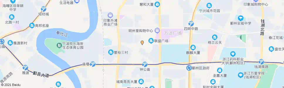 宁波联盛搜秀城_公交站地图_宁波公交_妙搜公交查询2025