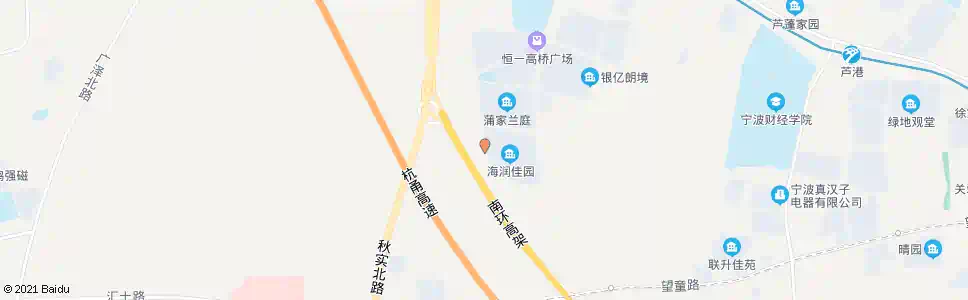 宁波蒲家村_公交站地图_宁波公交_妙搜公交查询2025