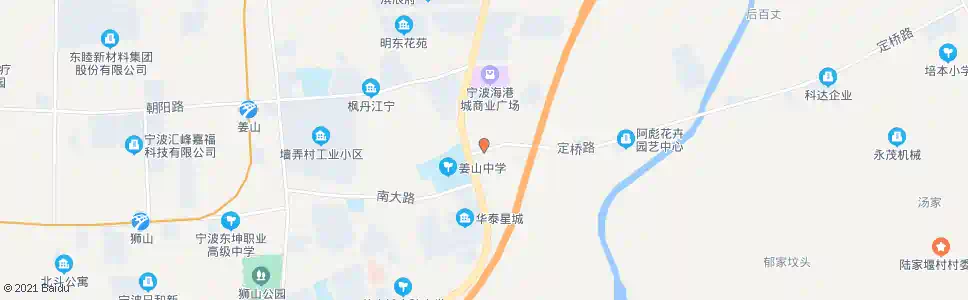 宁波上塘立交桥西_公交站地图_宁波公交_妙搜公交查询2025