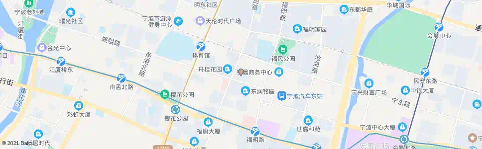 宁波安居幸福苑_公交站地图_宁波公交_妙搜公交查询2025