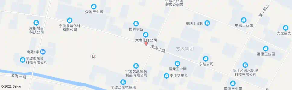宁波大发化纤_公交站地图_宁波公交_妙搜公交查询2025