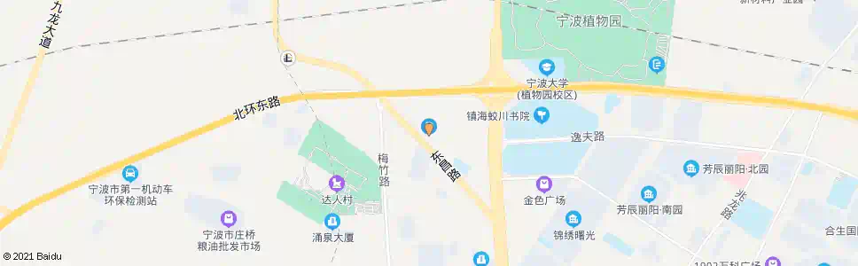 宁波天地物流_公交站地图_宁波公交_妙搜公交查询2025