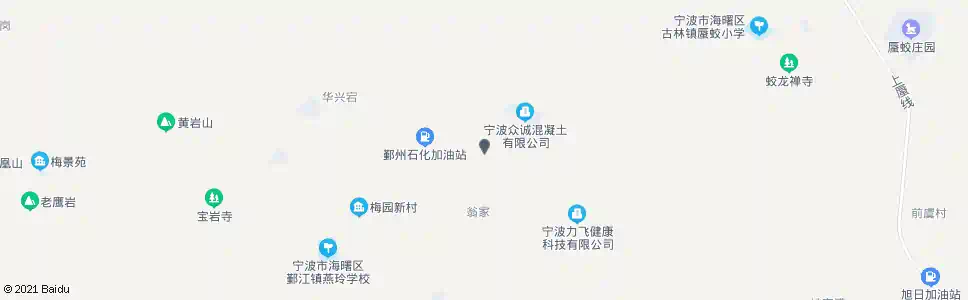 宁波翁姚_公交站地图_宁波公交_妙搜公交查询2025