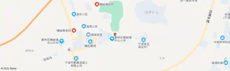 宁波瞻岐公交站_公交站地图_宁波公交_妙搜公交查询2025