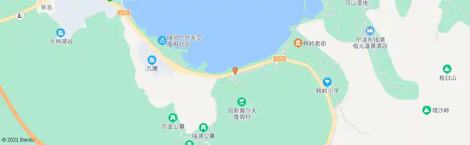 宁波启新高尔夫球场_公交站地图_宁波公交_妙搜公交查询2025
