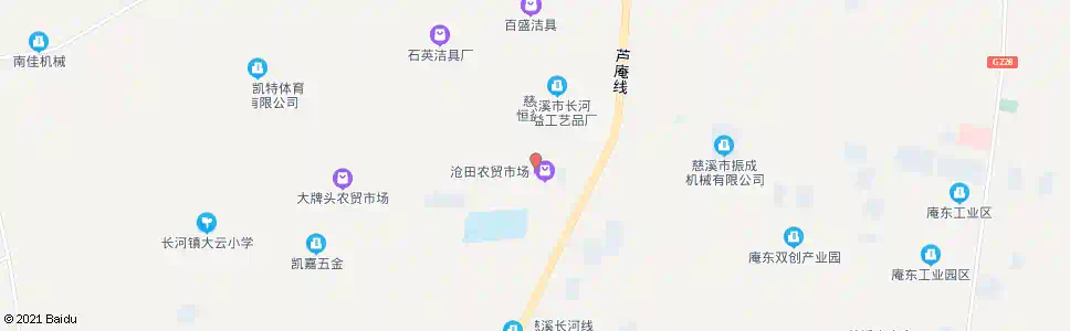 宁波沧田村_公交站地图_宁波公交_妙搜公交查询2025