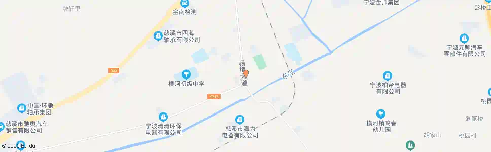 宁波横河污水处理站_公交站地图_宁波公交_妙搜公交查询2025
